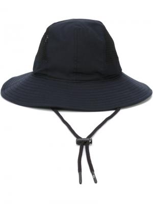 Шляпа на завязке Y-3. Цвет: синий