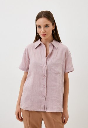 Рубашка Sisley. Цвет: фиолетовый