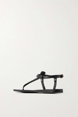 Сандалии Lito из кожи, черный Ancient Greek Sandals