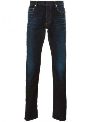 Зауженные джинсы Dior Homme. Цвет: синий