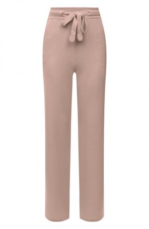 Кашемировые брюки Loro Piana. Цвет: розовый