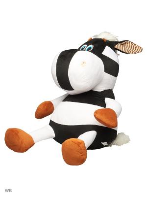 Мягкая игрушка Мега Зебрик 47.2.1 цвет черно-белый Malvina. Цвет: черный, белый