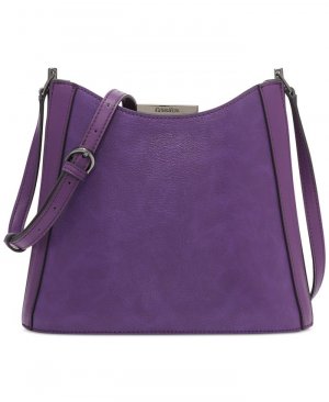 Регулируемая сумка через плечо Wren с магнитной застежкой, фиолетовый Calvin Klein