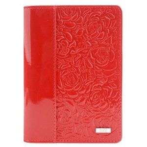 Обложка для паспорта Page Red из натуральной кожи красного цвета 55900, 1013180 Esse. Цвет: красный