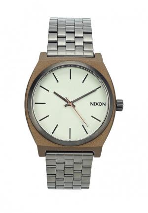 Часы Nixon TIME TELLER. Цвет: коричневый