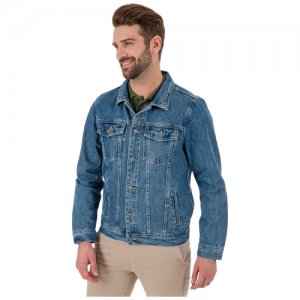 Куртка джинсовая мужская , размер 56 DESIMALL. Цвет: синий
