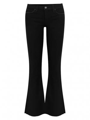 Джинсы Nico со средней посадкой и ботфортами, черный Hudson Jeans