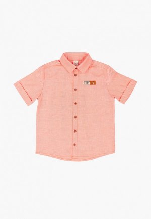 Рубашка Lucky Child. Цвет: коралловый