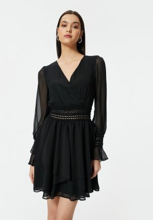 Повседневное платье MINI , цвет black Koton
