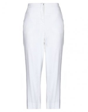 Укороченные брюки KUBERA 108. Цвет: белый