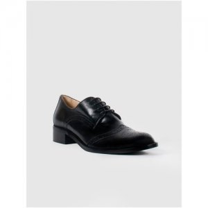 Женская обувь, G. Benatti, туфли, модель Броги, размер 37, черный цвет Gianmarco Benatti. Цвет: черный