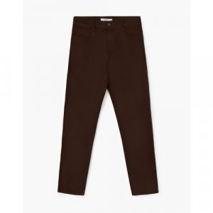 Джинсы , размер 13-14л/164 (41), коричневый Gloria Jeans. Цвет: коричневый/темно-коричневый