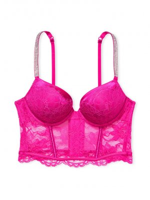 Корсет Victoria's Secret Very Sexy Bombshell Add-2-Cups Push-Up, розовый Victoria's