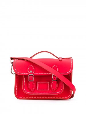 Маленькая сумка-сэтчел на плечо Comme Des Garçons Girl. Цвет: красный