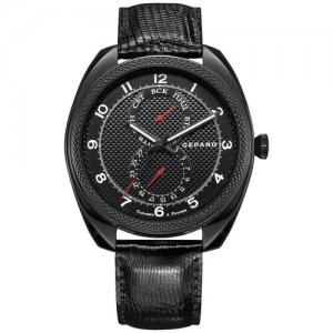 Наручные часы 1263B11L1, черный Gepard. Цвет: черный