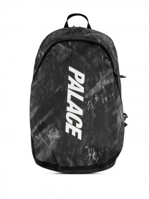 Рюкзак с логотипом Palace. Цвет: черный