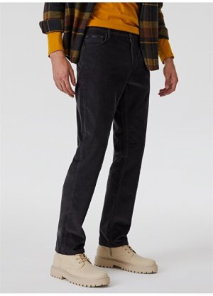 Удобные мужские брюки чинос антрацитового цвета с высокой талией Lee Cooper