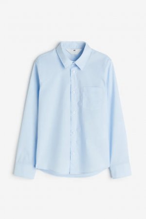 Рубашка «легкая глажка» , синий H&M