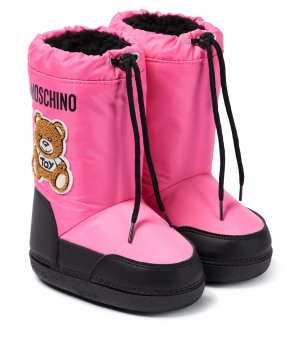 Лыжные ботинки , розовый Moschino