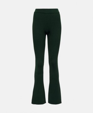 Трикотажные брюки Ami Paris, зеленый Paris
