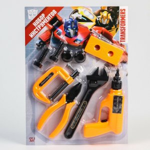 Набор строителя с инструментами игровой, 9 предметов, трансформеры Hasbro