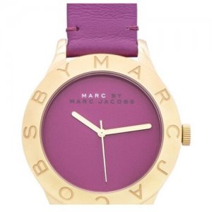 Оригинальные женские часы Marc Jacobs MBM1203 40mm. Цвет: золотистый/фиолетовый