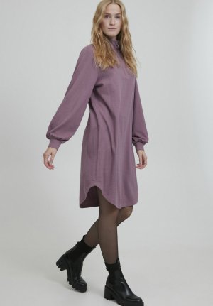 Вязаное платье , фиолетовый b.young