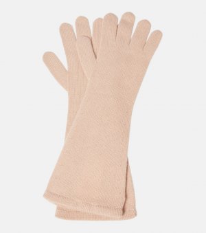 Кашемировые перчатки jock , бежевый Max Mara