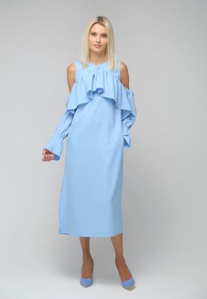Платье Toryz. Цвет: голубой