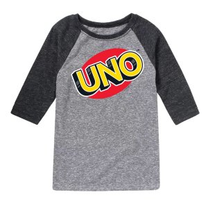 Футболка UNO с логотипом реглан и графическим рисунком для мальчиков 8–20 лет Mattel