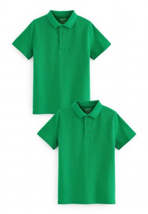 Рубашка-поло TWO PACK , цвет green Next