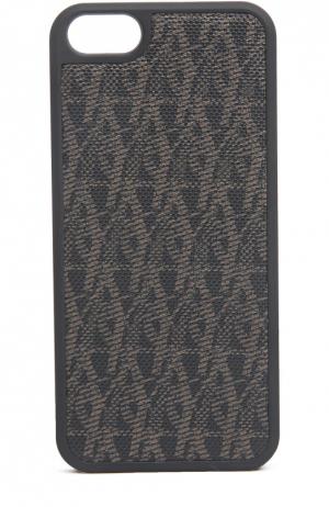 Чехол для iPhone 5/5s Saint Laurent. Цвет: темно-коричневый
