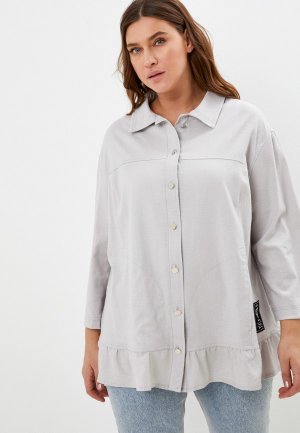 Рубашка Intikoma. Цвет: серый