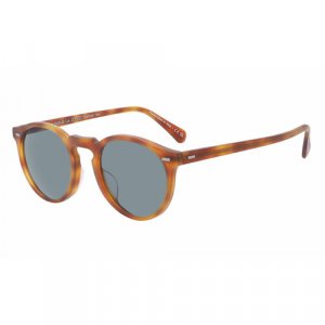 Солнцезащитные очки, коричневый Oliver Peoples. Цвет: коричневый