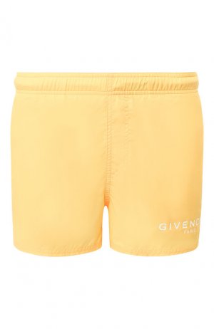 Плавки-шорты Givenchy. Цвет: жёлтый