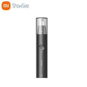 Электрический триммер для волос в носу ShowSee C1-BK Портативный съемный моющийся двусторонний вращающийся на 360° режущая головка Xiaomi