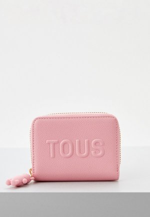 Кошелек Tous. Цвет: розовый