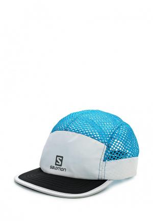 Бейсболка Salomon CAP AIR LOGO. Цвет: голубой