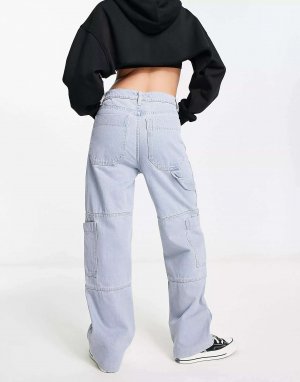 Прямые джинсы в светлом стиле Signature 8