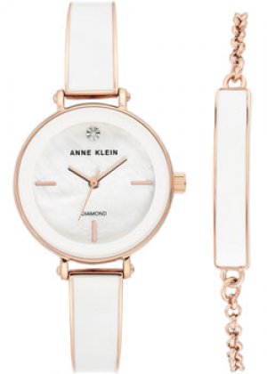 Fashion наручные женские часы 3620WTST. Коллекция Box Set Anne Klein