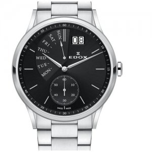 Наручные часы Les Vauberts 34500 3M NIN Edox. Цвет: черный