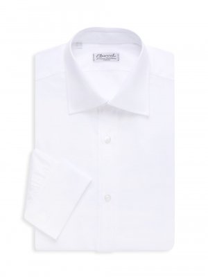 Рубашка из однотонного поплина , белый Charvet