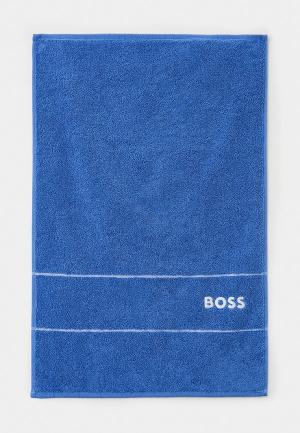Полотенце Boss 40x60. Цвет: синий