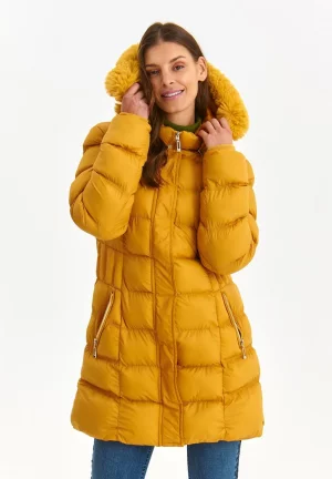 Зимнее пальто, желтый Top Secret