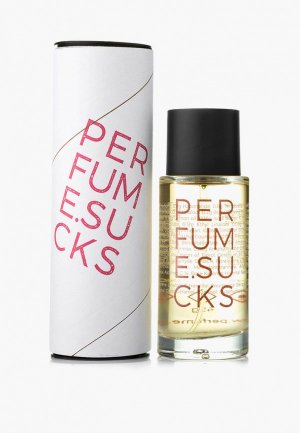 Парфюмерная вода Perfume.Sucks - фруктовый амбровый аромат, RED 198C, 52 мл. Цвет: прозрачный