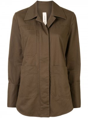 Куртка-рубашка Drill Lee Mathews. Цвет: коричневый