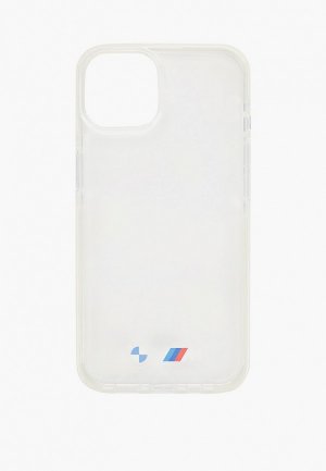 Чехол для iPhone BMW 13 M-Collection PC/TPU Hard Transp/White TPE edges. Цвет: прозрачный