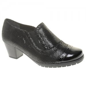 Туфли женские демисезонные, размер 41, цвет черный, артикул 8622-22 Alpina. Цвет: черный