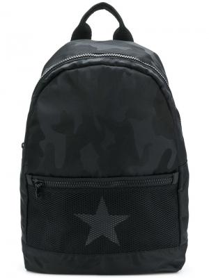 Star trim logo strap backpack Hydrogen. Цвет: черный