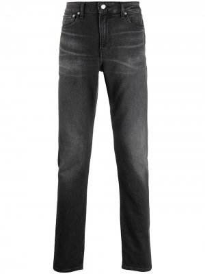 Зауженные джинсы Calvin Klein Jeans. Цвет: черный